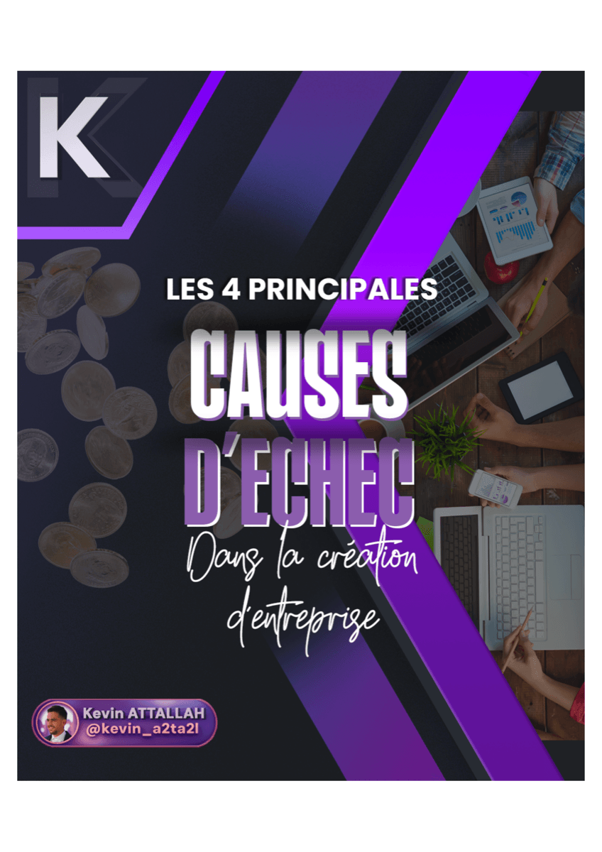 Les causes d'échec dans la création d'entreprise