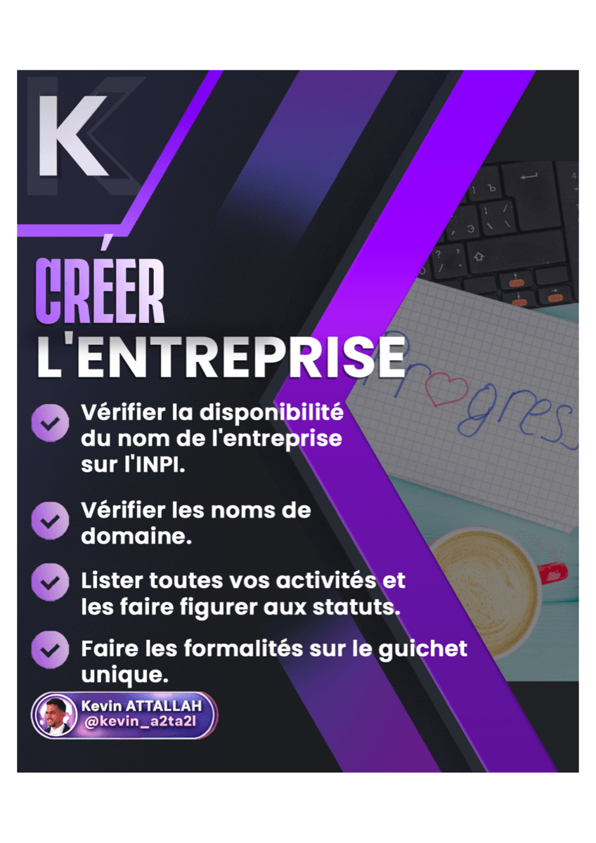 La création d'entreprise en 6 étapes - 7