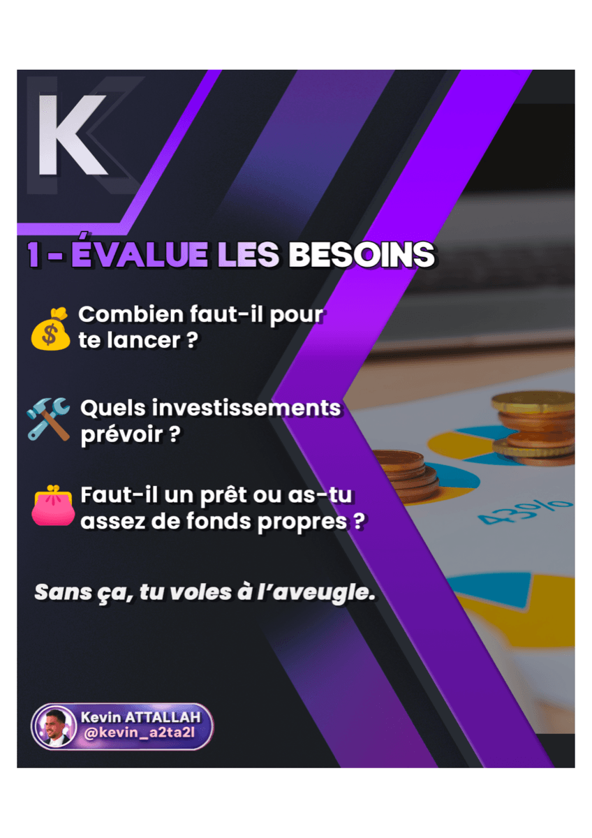 Les étapes de la création d'entreprise - Chiffres et financements - 3