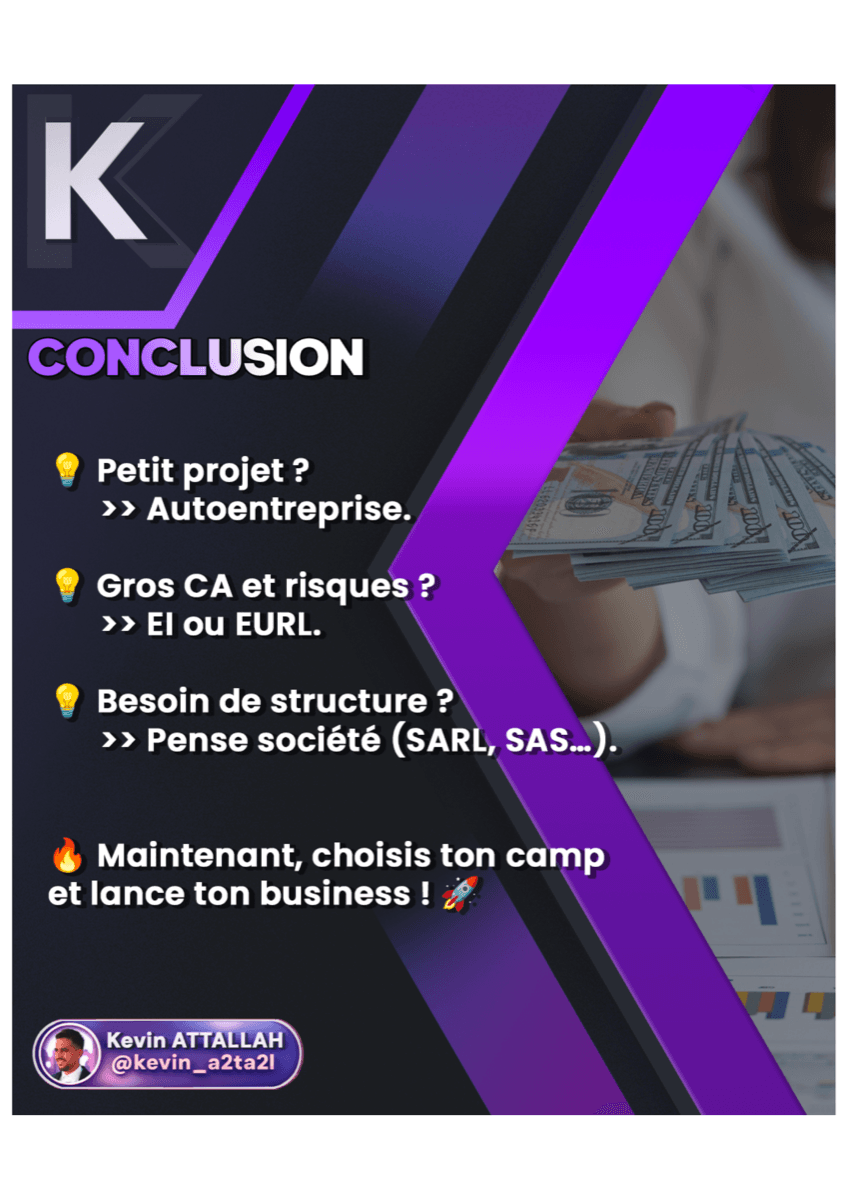 Statuts juridiques - Auto-entrepreneur / Individuel - 10