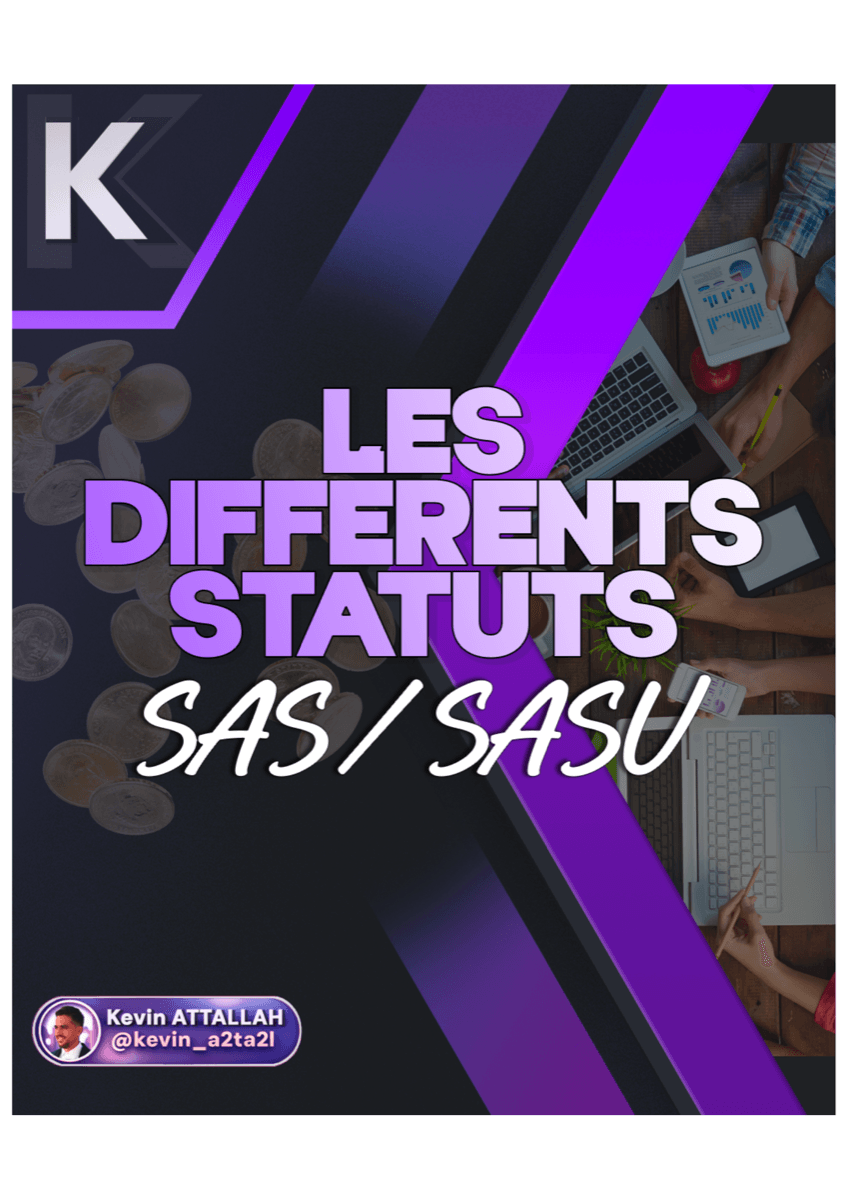 Statuts juridiques - SAS / SASU - 1