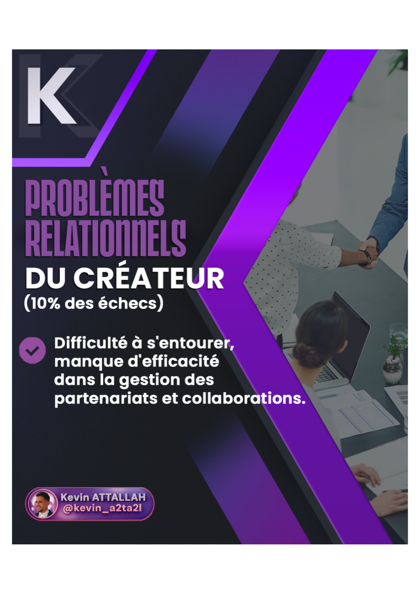 Les causes d'échec dans la création d'entreprise - 6