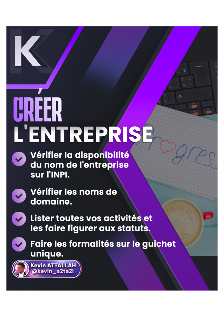 La création d'entreprise en 6 étapes - 7