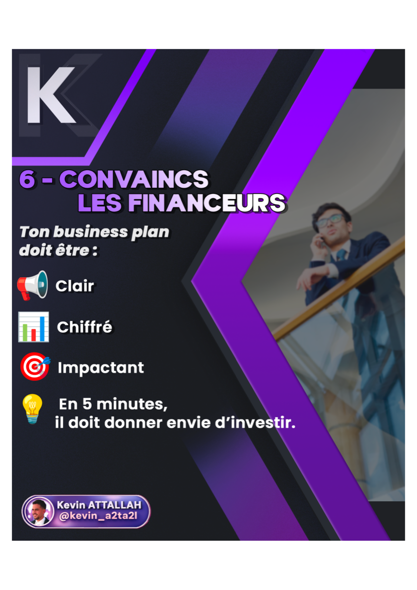 Les étapes de la création d'entreprise - Chiffres et financements - 8