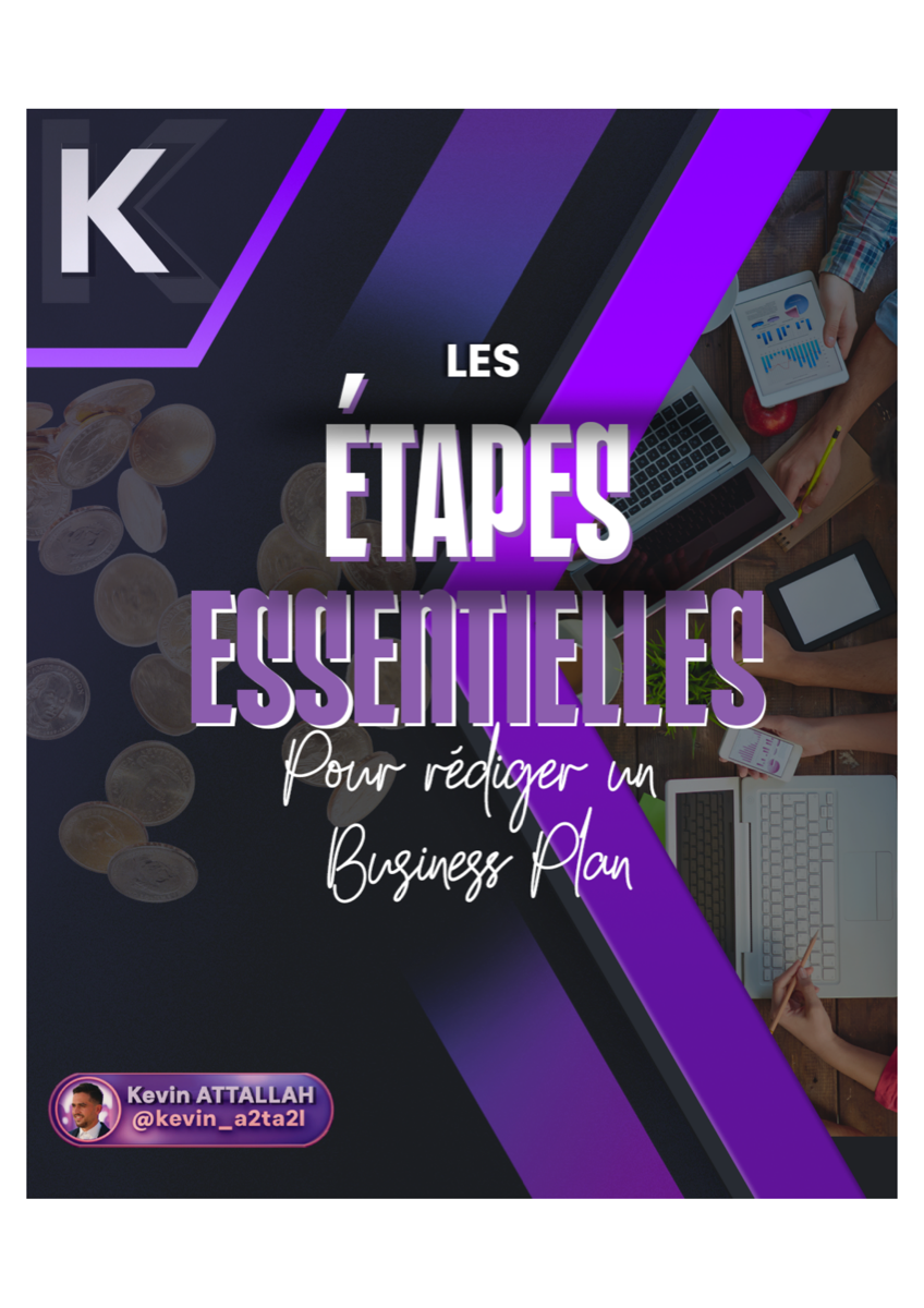 Les étapes essentielles pour rédiger un business plan